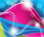 Abstract Waves Vector Background